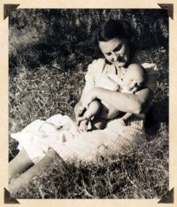 Lily and her baby, Ginny Lussier