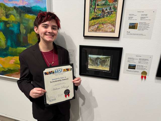 TWO HIGH SCHOOL STUDENTS WIN PRESTIGIOUS ART AWARDS